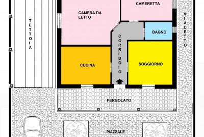 VENDESI A CASTELVOLTURNO (Ce) Soluz. Indipendente a pochi metri dal mare